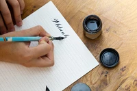 Định nghĩa & cách phát âm từ calligraphy