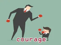 Định nghĩa & cách phát âm từ courage