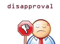 Định nghĩa & cách phát âm từ disapproval