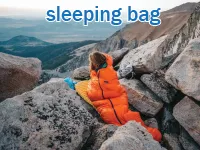 Định nghĩa & cách phát âm từ sleeping bag