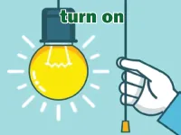 Định nghĩa & cách phát âm từ turn on